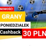 Cash back 30 zł co poniedziałek w Totolotek