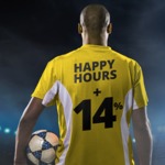 Happy Hours wygraj do 14% więcej w Fortuna